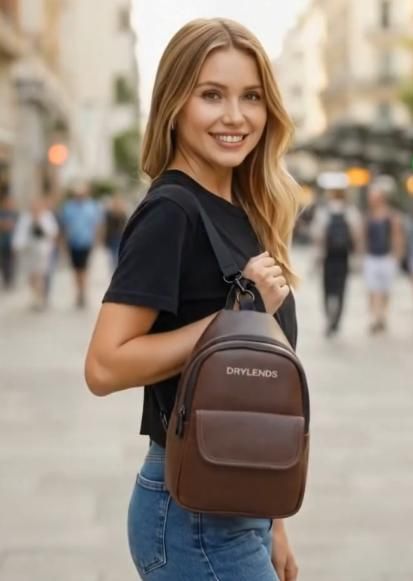 2 in 1 Stylish Sling/Backpack Bag For Women's
