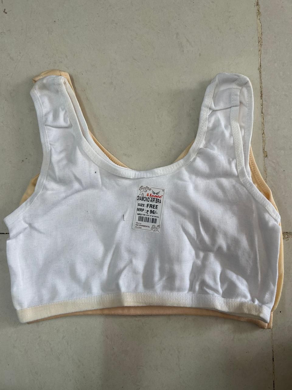 Women's Multicolor Air Bra Pack Of 3 Free Size